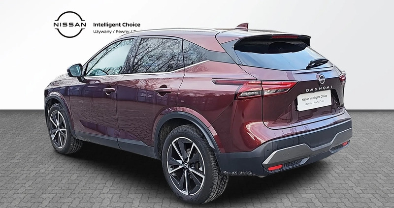 Nissan Qashqai cena 124900 przebieg: 6735, rok produkcji 2022 z Mogielnica małe 254